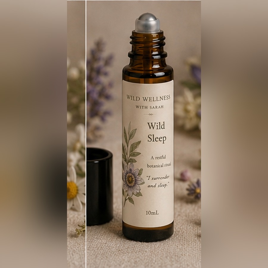 Wild Sleep — 10ml botanical oil roller Wild Wellness botanical roller blends