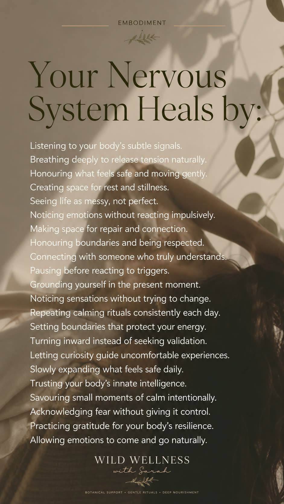 Wild Wellness with Sarah gallery