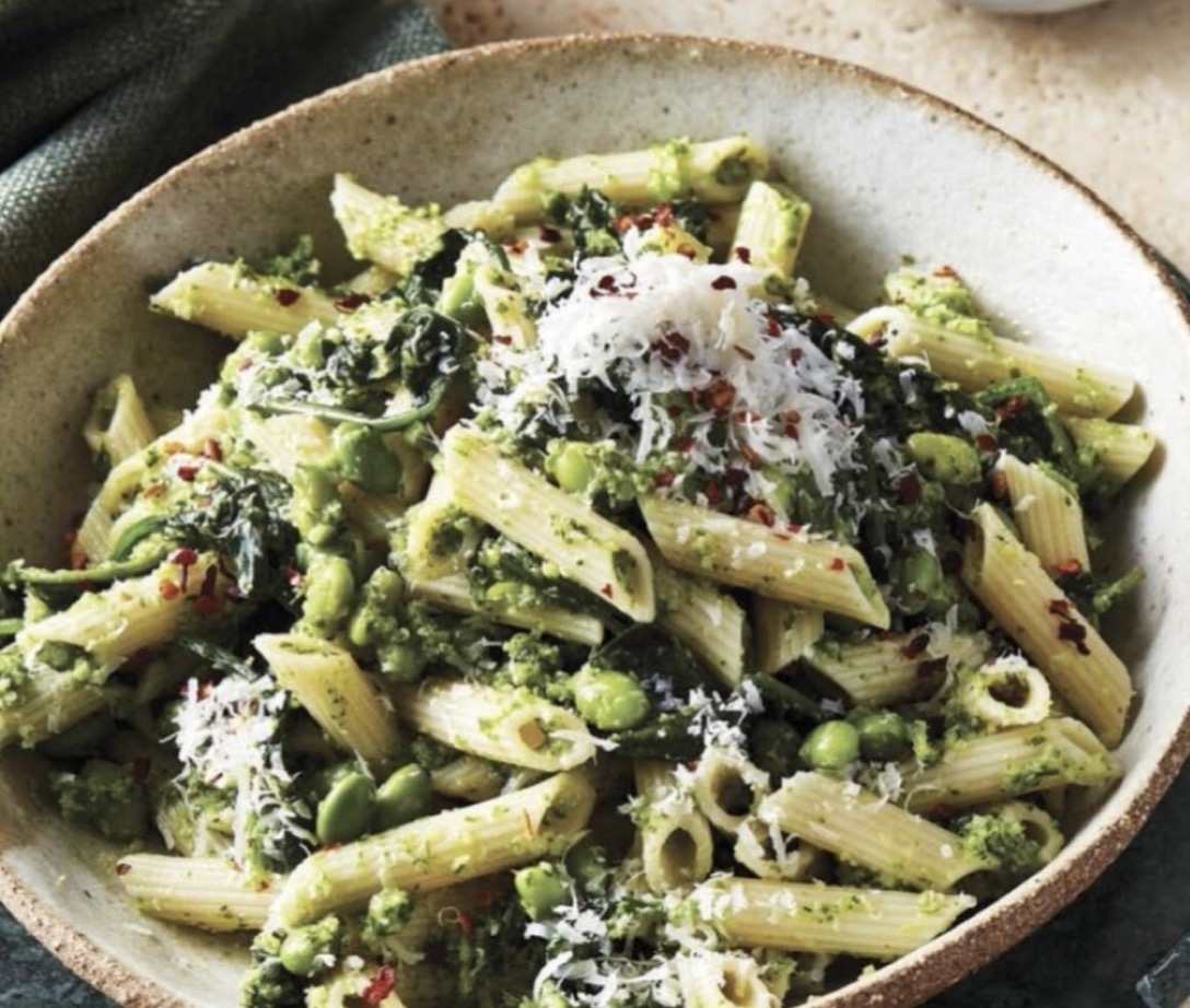 Spring Greens Pasta