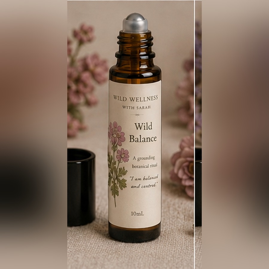 Wild Balance — 10ml botanical oil roller Wild Wellness botanical roller blends