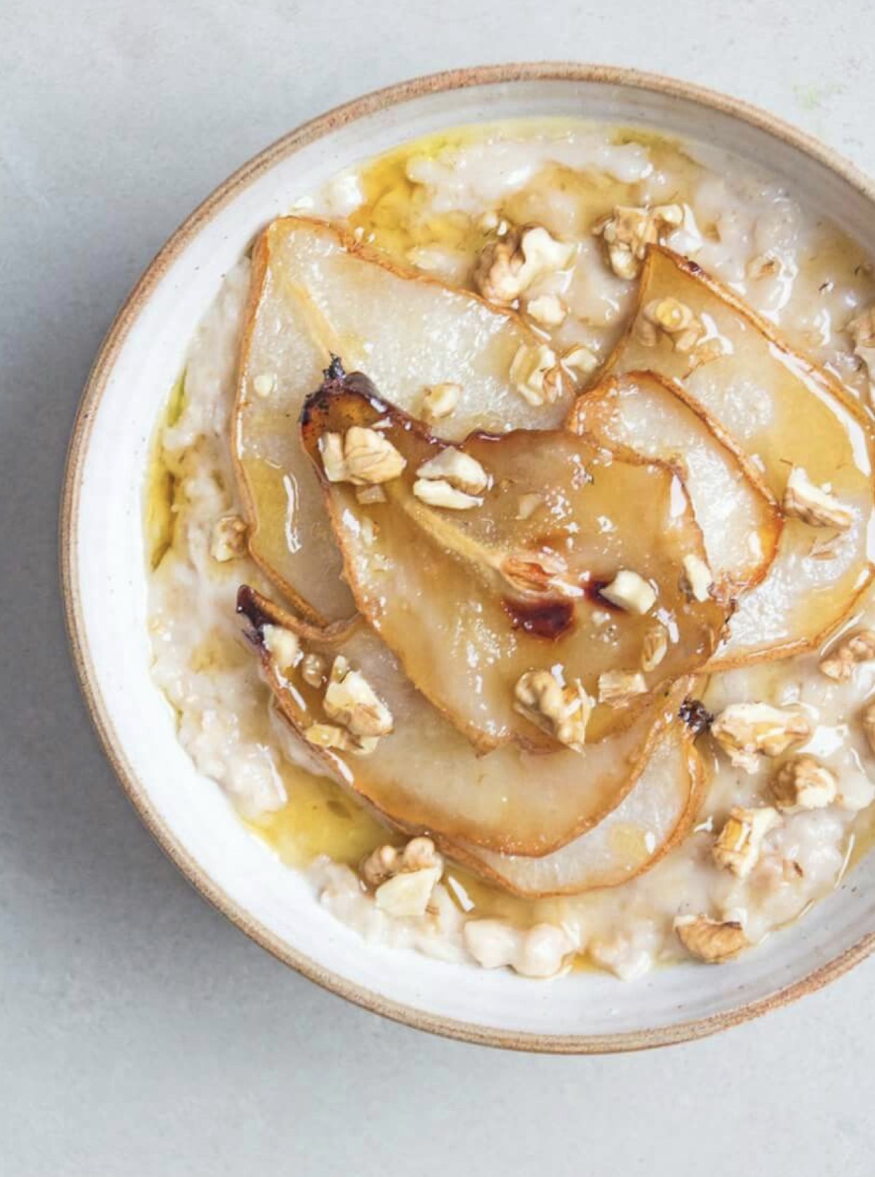 Cinnamon Pear Porridge