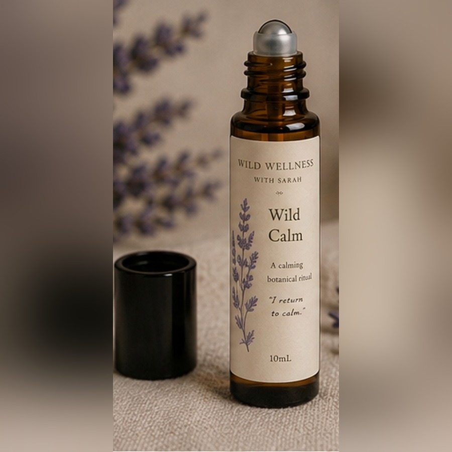 Wild Calm — 10ml botanical oil roller Wild Wellness botanical roller blends
