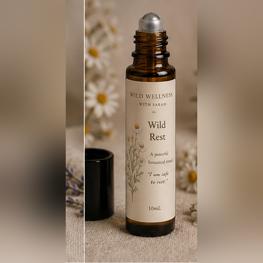Wild Rest — 10ml botanical oil roller Wild Wellness botanical roller blends