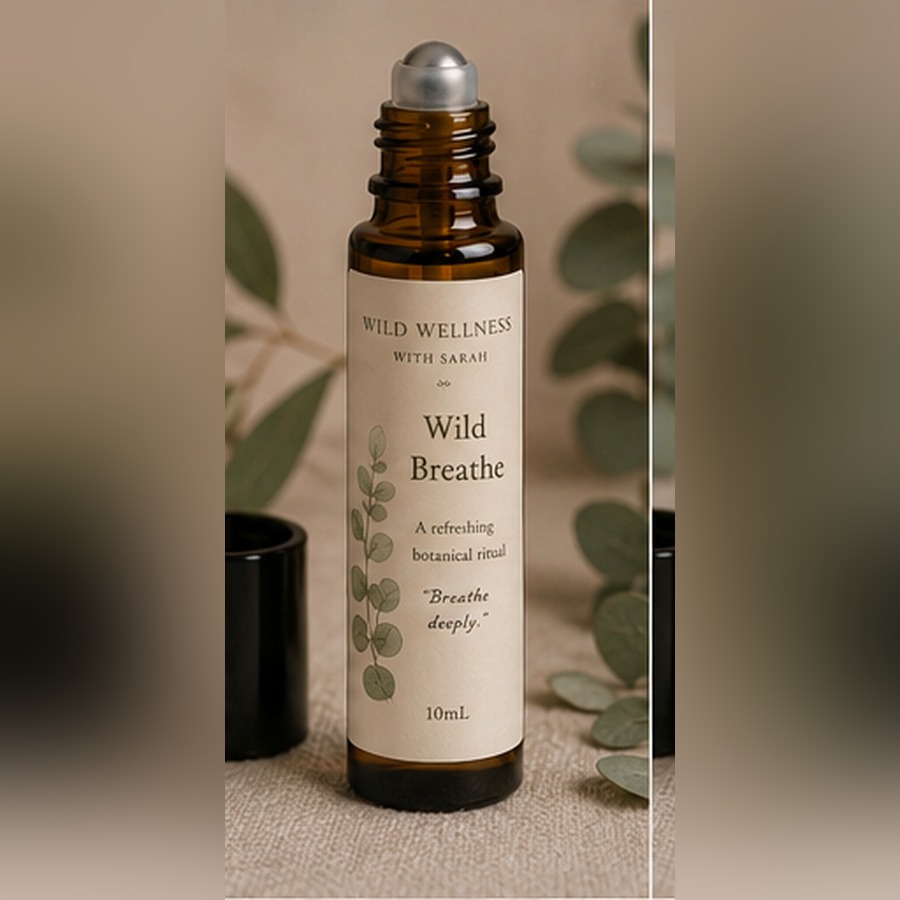 Wild Breathe — 10ml botanical oil roller Wild Wellness botanical roller blends